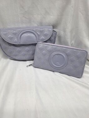 Loulu Lavender Crossbody Bag & Wallet Set
